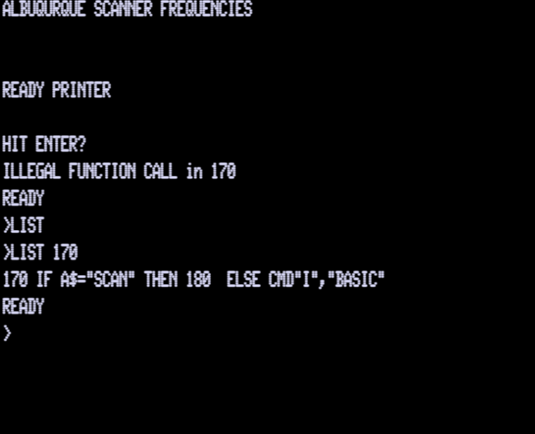 Screen shot